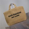  Rive Gauche Raffia Tote Bag