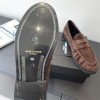 Saint Laurent Le Loafer Supple Suede Penny Loafers